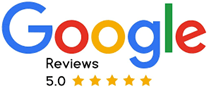 Rated 5.0 on Google Reviews